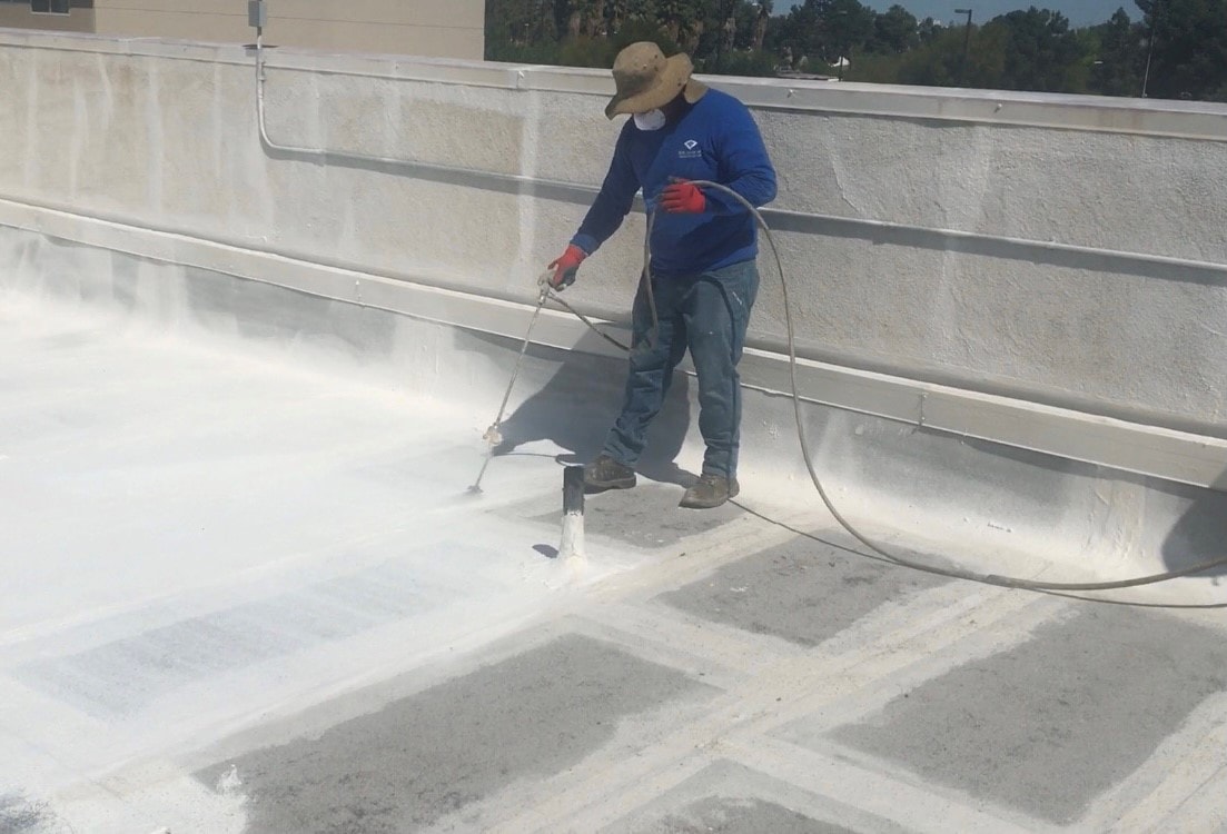 Commercial Roof Coatings - Silicone and Acrylic Restoration